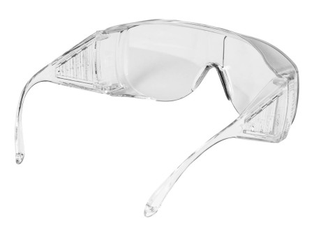 uvex Surlunettes, verres: transparent, monture: incolore