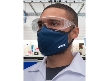 uvex Surlunettes, verres: transparent, monture: incolore