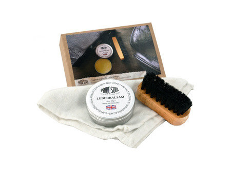 PRIDE&SOUL Kit d'entretien du cuir, 3 pièces