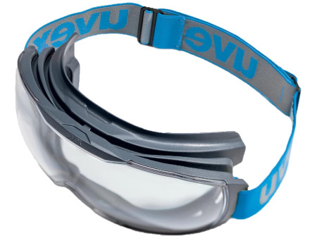 uvex Lunettes-masques megasonic, teinte oculaires: incolore