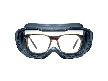 uvex Lunettes-masques megasonic, teinte oculaires: incolore