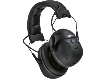 uvex Casque antibruit aXess one, noir