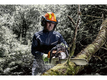 uvex Casque de sécurité pheos forestry, orange
