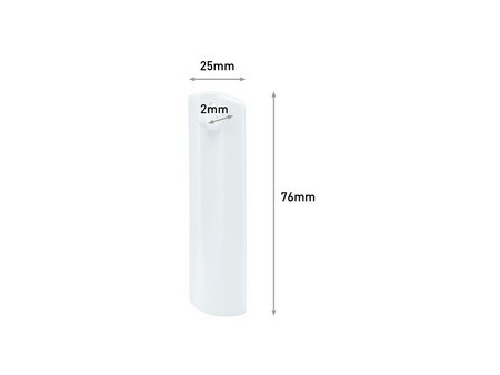 3M Command Crochet pour accroche de tableau dentée, blanc