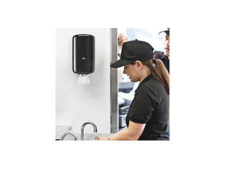 TORK Distributeur à dévidage central Mini ELEVATION, noir