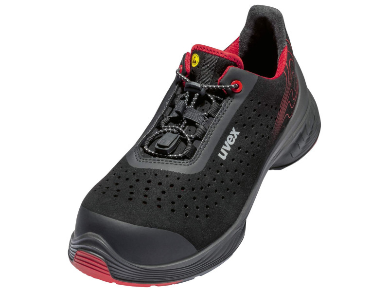 uvex Chaussure basse de sécurité 1 G2 S1P, pointure 35, noir