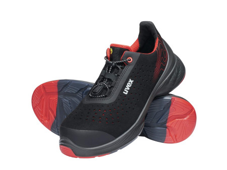 uvex Chaussure basse de sécurité 1 G2 S1P, pointure 36, noir