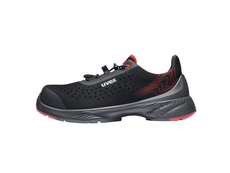 uvex Chaussure basse de sécurité 1 G2 S1P, pointure 39, noir