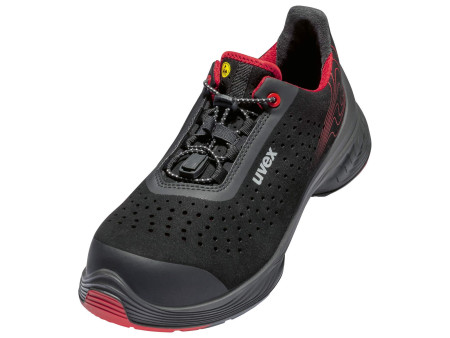 uvex Chaussure basse de sécurité 1 G2 S1P, pointure 49, noir