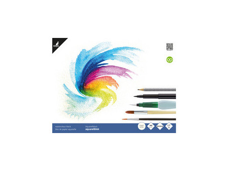 kangaro Bloc de papier aquarelle, A2, 12 feuilles