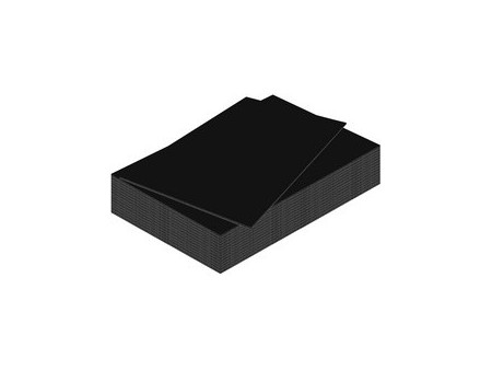 kangaro Carton plume, 500 x 700 mm, épaisseur: 3 mm, noir