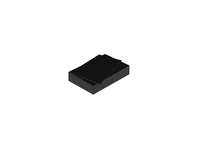 kangaro Carton plume, 500 x 700 mm, épaisseur: 3 mm, noir