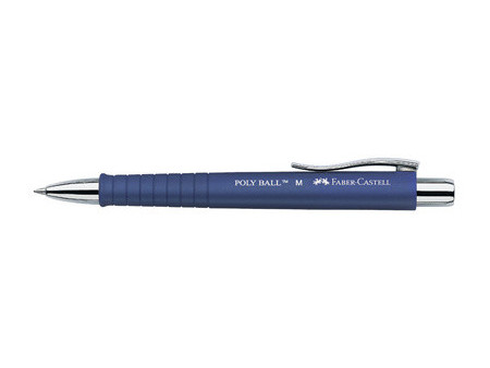 FABER-CASTELL Stylo à bille rétractable POLY BALL, noir
