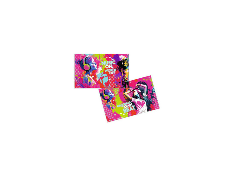 HERMA Sous-main 'Music Girl', (L)550 x (H)350 mm