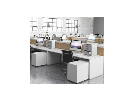 HAN Module de classement SYSTEM BOX KARMA, 5 tiroirs, gris/