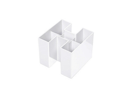 HAN Multipot à crayons BRAVO, 5 compartiments, transparent