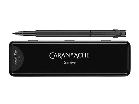 CARAN D'ACHE Stylo plume 849 BLACK CODE, noir