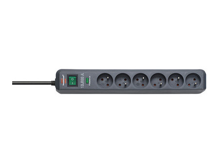 brennenstuhl Prolongateur multiprise 'Eco-Line', 6 prises