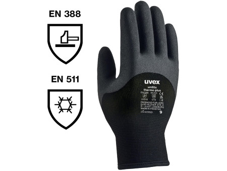 uvex Gants de protection unilite thermo plus, taille 7