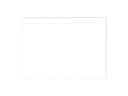 RNK Verlag Papier sous-main 'Office-blanko', blanc
