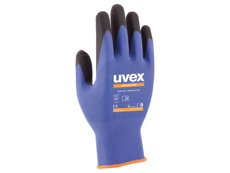 uvex Gants de travail athletic lite, bleu/anthracite, T. 6