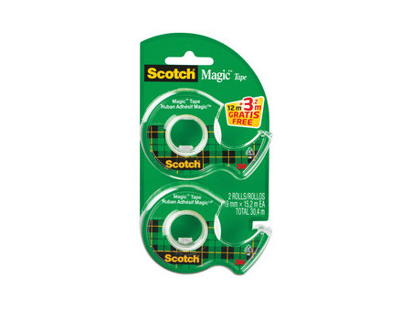 Scotch Dévidoir à main Magic, équipé, transparent