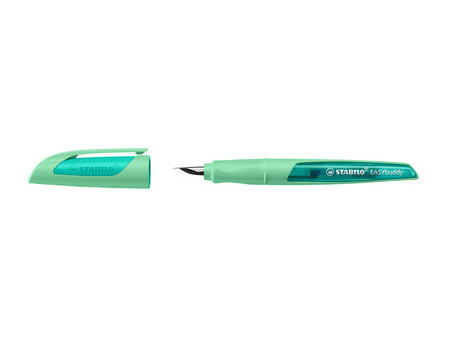 STABILO Stylo plume EASYbuddy L, gauchers, vert menthe