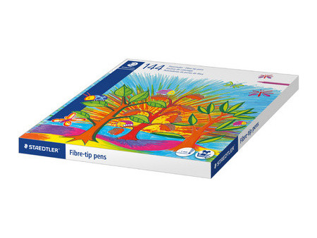 STAEDTLER Feutre de coloriage Noris, boîte de 144