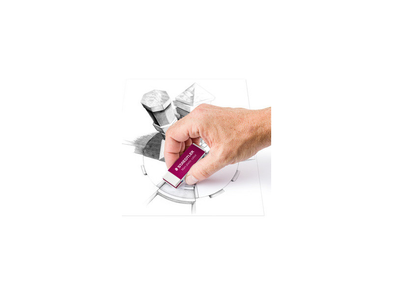 STAEDTLER Gomme plastique Mars plastic colour, présentoir