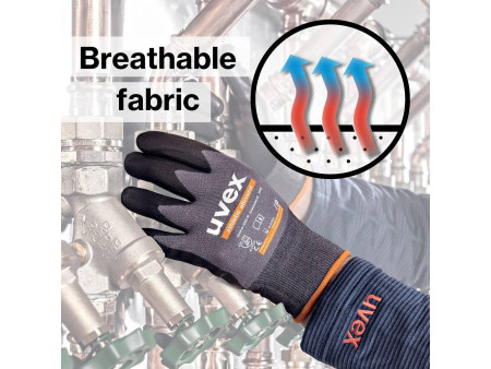 uvex Gants de travail man athletic allround, taille 10