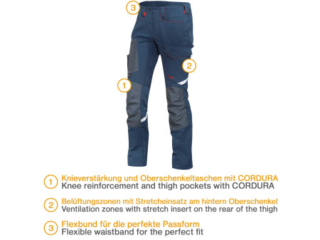 uvex Pantalon pour femmes regular fit suXXeed, taille 34