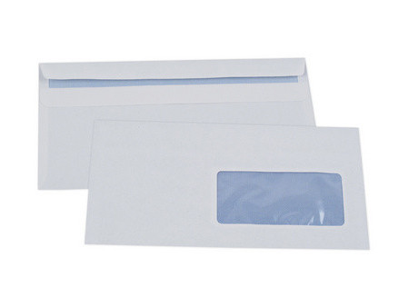 GPV Enveloppes ECO, DL, 110 x 220 mm, 80 g/m2, blanc