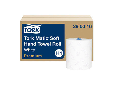 TORK Matic Rouleau d'essuie-mains, 2 couches, 100 m, blanc