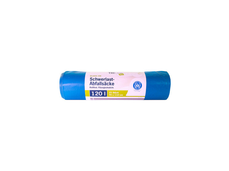 TRIline Sac poubelle renforcé, extra résistant,120 L