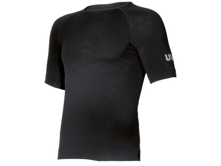 uvex T-shirt à manches courtes pour hommes, XL/XXL, noir