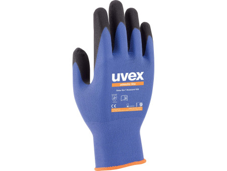 uvex Gants de travail athletic lite, bleu/anthracite, T. 6