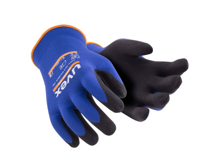 uvex Gants de travail athletic lite, bleu/anthracite, T. 10