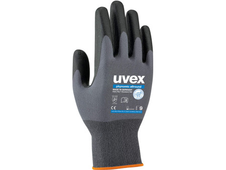 uvex Gants de travail phynomic allround, T. 09, 1 paire