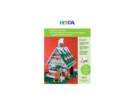 HEYDA Set de bricolage pour maison en pain d'épices