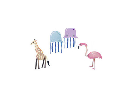 folia Kit de bricolage en guirlande 'Animaux'