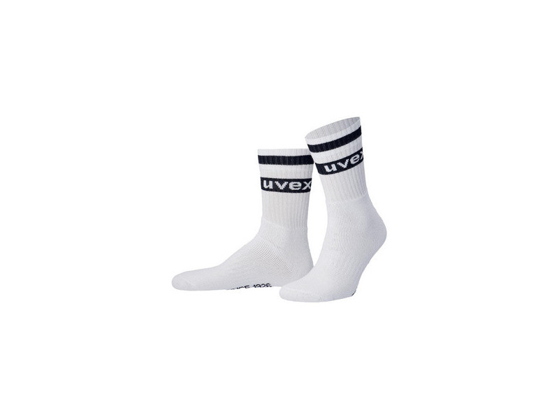 uvex Chaussette 'Basic', taille 39-42, pack de 3, blanc