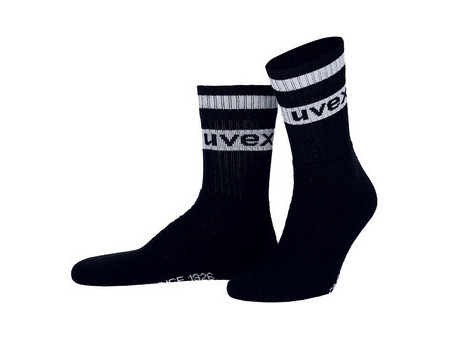 uvex Chaussette 'Basic', taille 43-46, pack de 3, blanc