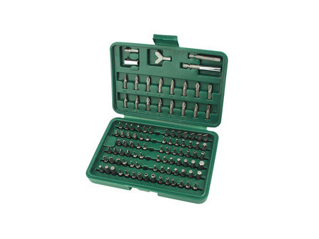 BRÜDER MANNESMANN Jeu d'embouts, 100 pièces, boîte