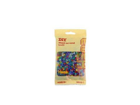 Hama Perles à repasser midi 'mix paillettes', dans un sachet