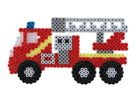 Hama Perles à repasser midi 'Pompiers', coffret cadeau