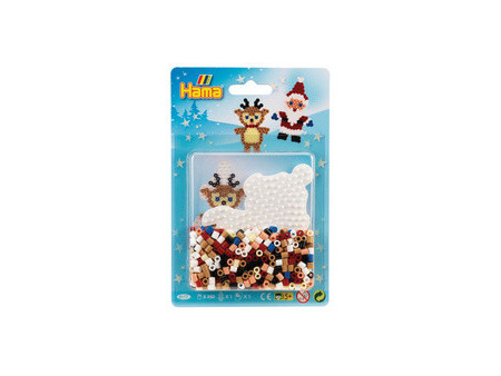 hama Perles à repasser midi 'Noël', sous blister