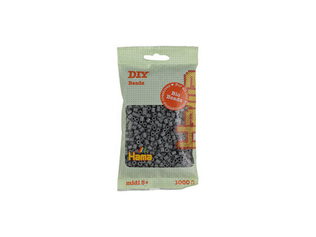 Hama Perles à repasser Bio midi, sachet, jaune pâle