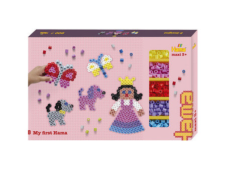 Hama Perles à repasser maxi 'Princesse & Co', coffret cadeau