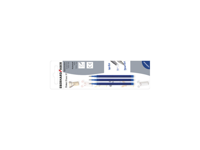 EBERHARD FABER Recharge pour stylo encre gel Animal Erase it