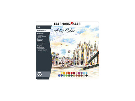EBERHARD FABER Crayon de couleur Artist Color, étui de 36